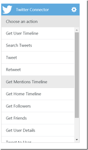 AzureLogicAppCanvasTwitterGetMentions