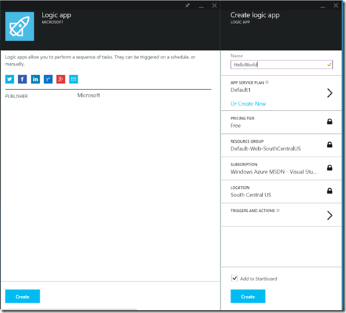 AzureLogicAppNewWithSettings