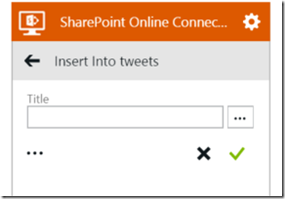 AzureLogicAppSharePointConnectorInsertItem AzureLogicAppSharePointConnectorInsertItem