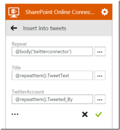 AzureLogicAppSharePointConnectorRepeatingSettings AzureLogicAppSharePointConnectorRepeatingSettings
