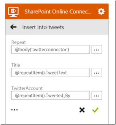 AzureLogicAppSharePointConnectorRepeatingSettings