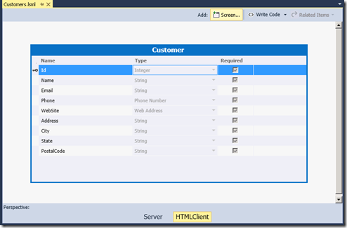 CloudBusinessAppCustomerTableHtmlClientView CloudBusinessAppCustomerTableHtmlClientView