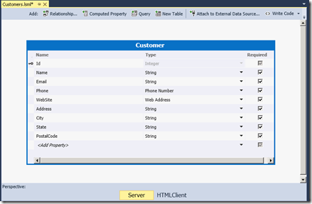 CloudBusinessAppNewTableCustomerFinal