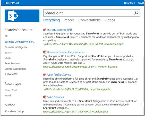 CustomEntityExtractionSearchResultsBCS CustomEntityExtractionSearchResultsBCS