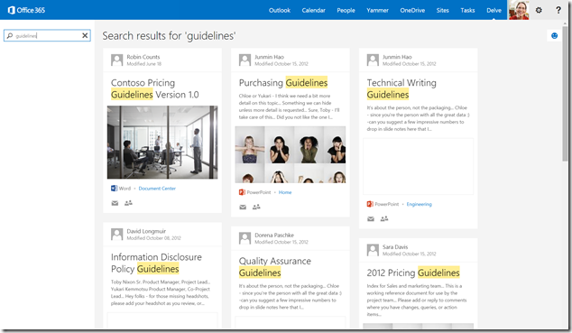 DelveSearchResults DelveSearchResults