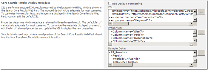 FederatedLocationLocalSearchIndexManagedProperties