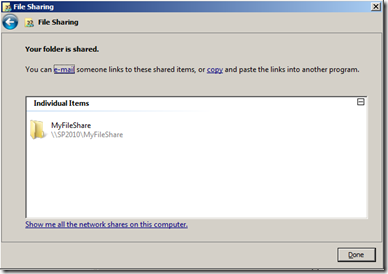 FileShareNewShareComplete