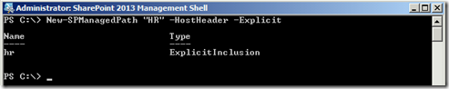 HNSCPowerShellAddManagedPath HNSCPowerShellAddManagedPath