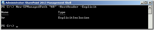 HNSCPowerShellAddManagedPath
