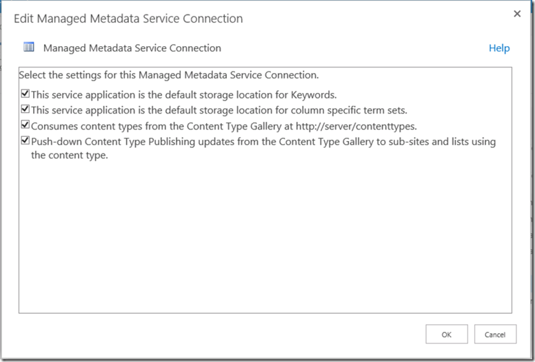 ManagedMetadataProxySettingsAllSelected ManagedMetadataProxySettingsAllSelected