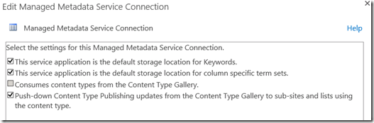 ManagedMetadataServiceDefaultChecked ManagedMetadataServiceDefaultChecked
