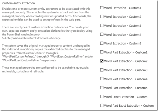 ManagedPropertyCustomEntityExtraction