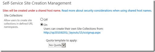 MySitesSelfServiceSiteCreation MySitesSelfServiceSiteCreation