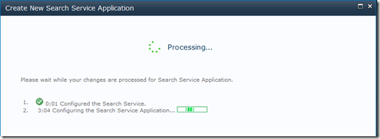 NewSearchServiceApplicationProgress NewSearchServiceApplicationProgress