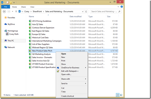 Office365DocumentsContextMenu Office365DocumentsContextMenu