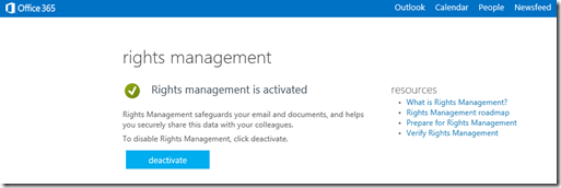 Office365RightsManagementActivated