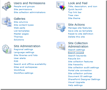 Office365SiteCollectionSettings