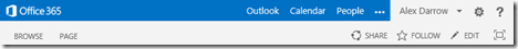 Office365SuiteBarCustomized Office365SuiteBarCustomized