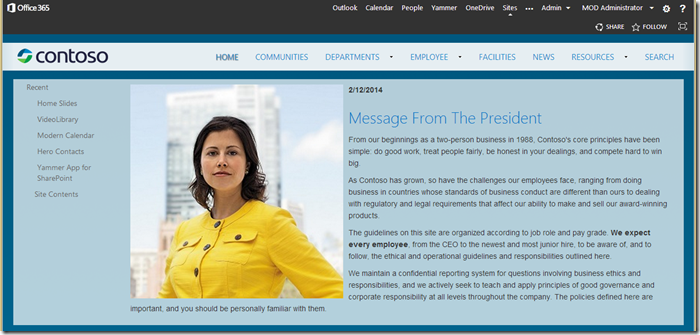 OfficeDemosArticlePage OfficeDemosArticlePage