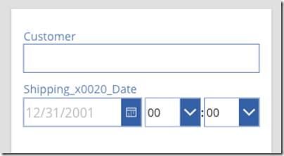 PowerAppsDefaultDate PowerAppsDefaultDate