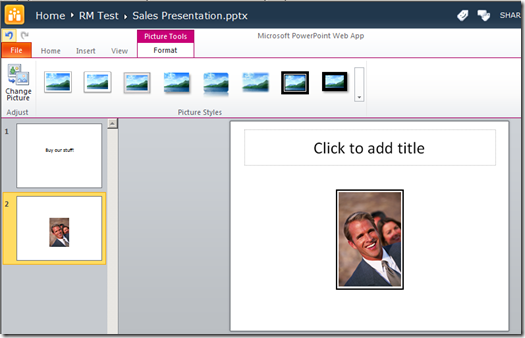 PowerPointWebAppClipArtInserted PowerPointWebAppClipArtInserted