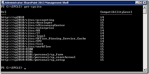 PowerShellGetSPSite PowerShellGetSPSite
