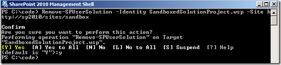 PowerShellRemoveSPUserSolution PowerShellRemoveSPUserSolution