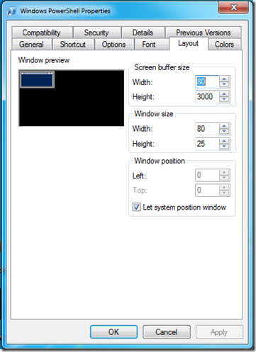 PowerShellWindows7LayoutModified