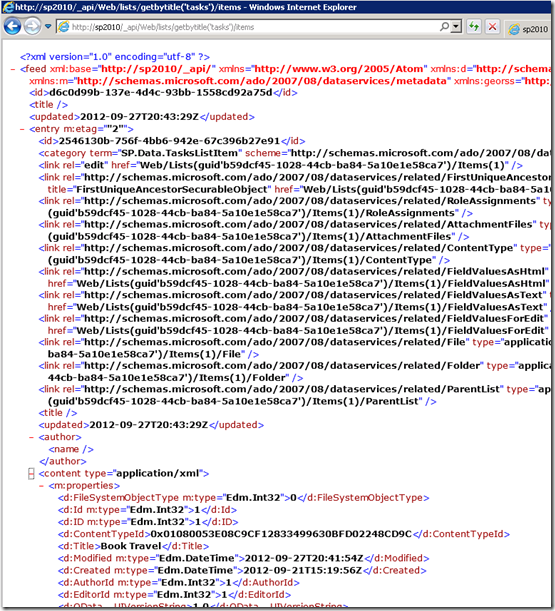 RESTAPIListsBrowser RESTAPIListsBrowser