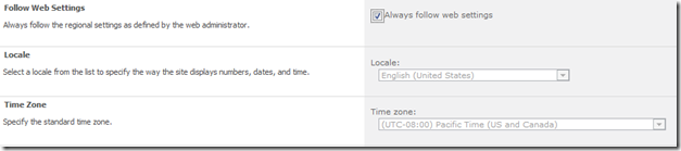 RegionalSettingsDefault RegionalSettingsDefault