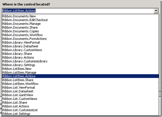 RibbonCustomActionWizardStep2ControlLocation RibbonCustomActionWizardStep2ControlLocation