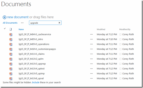 SPOPDocumentLibrarySearch SPOPDocumentLibrarySearch