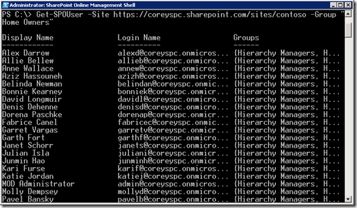 SPOPOwerShellGetSPOUserGroup