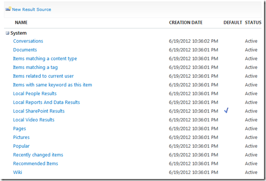 SPOPResultSourceDefault SPOPResultSourceDefault
