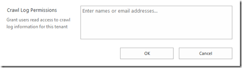 SPOPSearchCrawlLogPermissions SPOPSearchCrawlLogPermissions