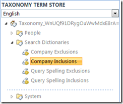 SPOPTermStoreSearchDictionaries SPOPTermStoreSearchDictionaries