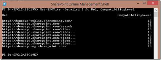 SPOPowerShellGetSPOSiteDetailedFT