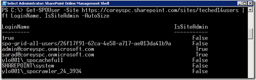 SPOPowerShellGetSPOUsersSiteCollectionAdmin SPOPowerShellGetSPOUsersSiteCollectionAdmin