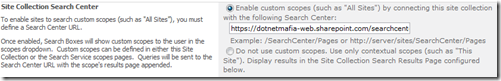 SPOSiteCollectionSearchSettings SPOSiteCollectionSearchSettings