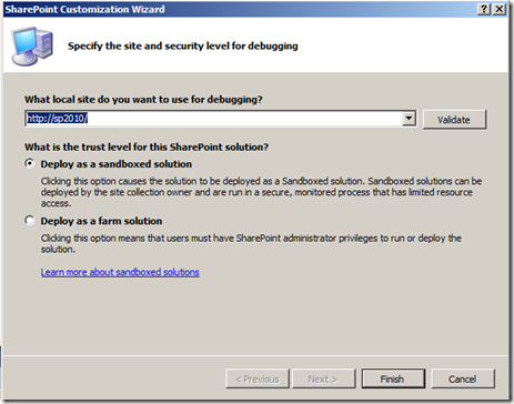 SPOVisualStudioSandboxedSolution SPOVisualStudioSandboxedSolution