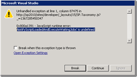 SPTaxonomyErrorNotifyScriptLoadedAndExecuteWaitingJobs SPTaxonomyErrorNotifyScriptLoadedAndExecuteWaitingJobs
