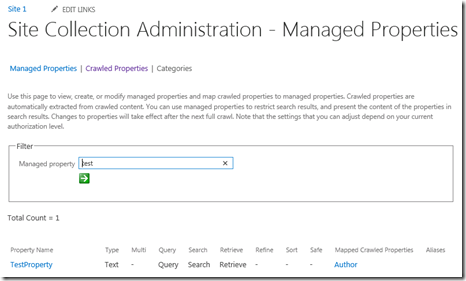 SearchConfigurationManagedPropertySite1 SearchConfigurationManagedPropertySite1