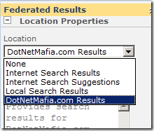 SearchFederatedResultsWebPartProperties