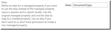 SearchManagedPropertiesAlias SearchManagedPropertiesAlias