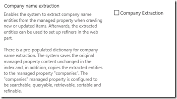 SearchManagedPropertiesCompanyExtraction