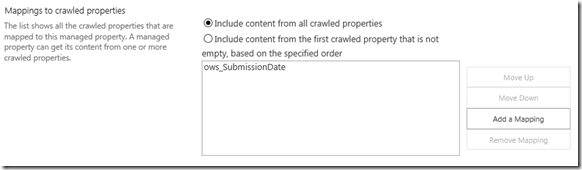 SearchManagedPropertiesMapping