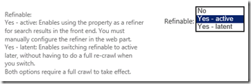 SearchManagedPropertiesRefinable SearchManagedPropertiesRefinable