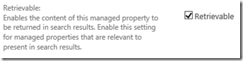 SearchManagedPropertiesRetrievable SearchManagedPropertiesRetrievable