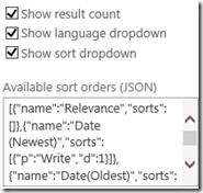 SearchResultsWebPartSortProperties SearchResultsWebPartSortProperties