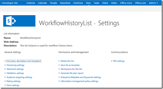 SharePointAppListSettings2 SharePointAppListSettings2
